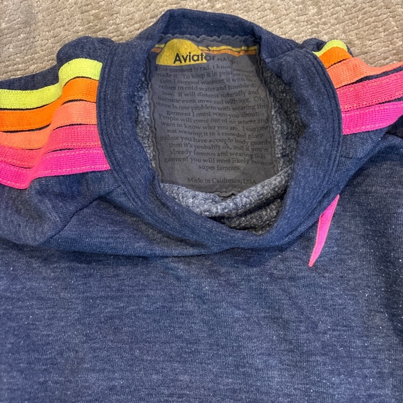 Aviator nation cropped hoodie and sweat pants - Picture 3 of 3